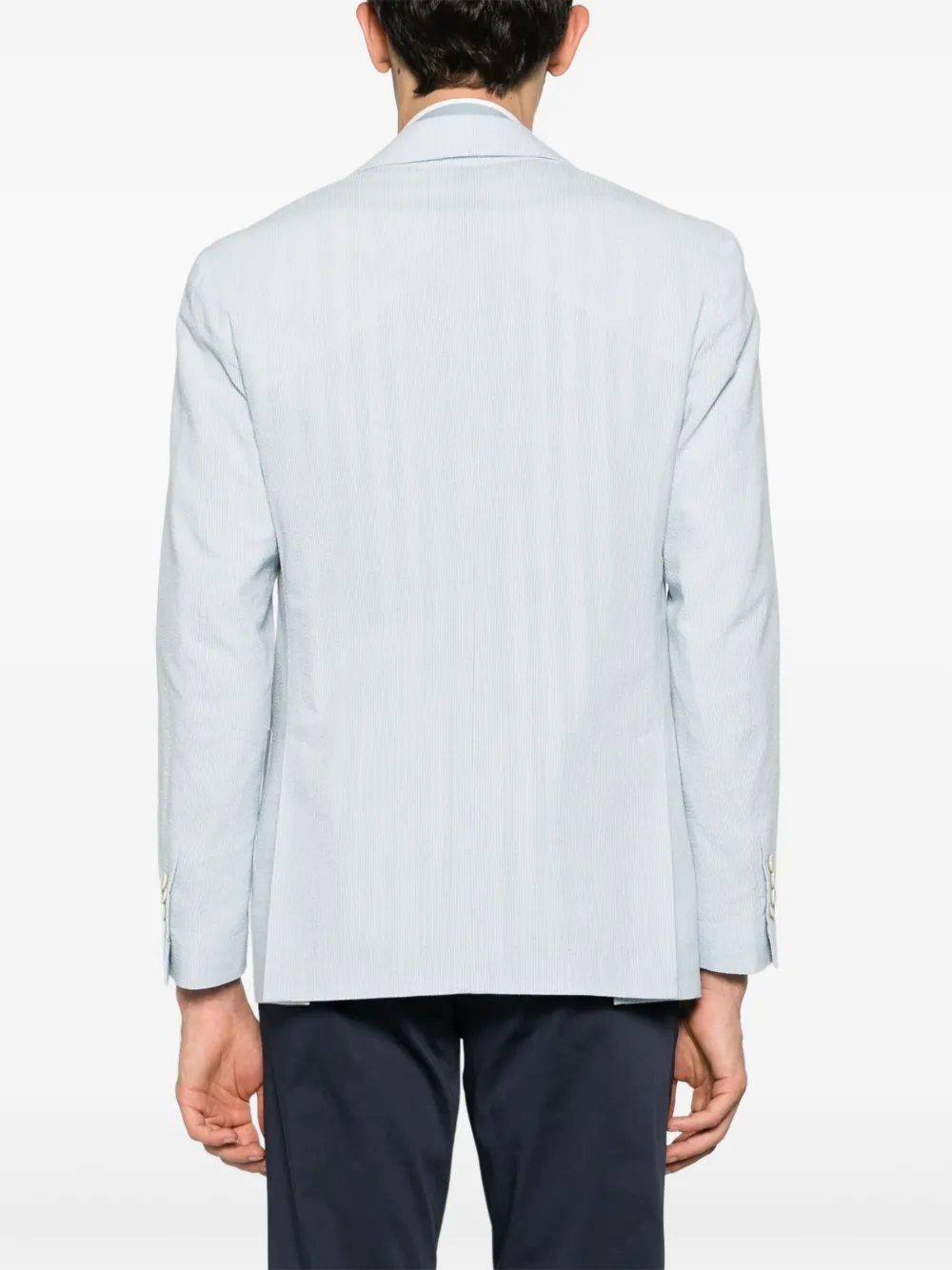 Lardini Gestreepte blazer Blauw