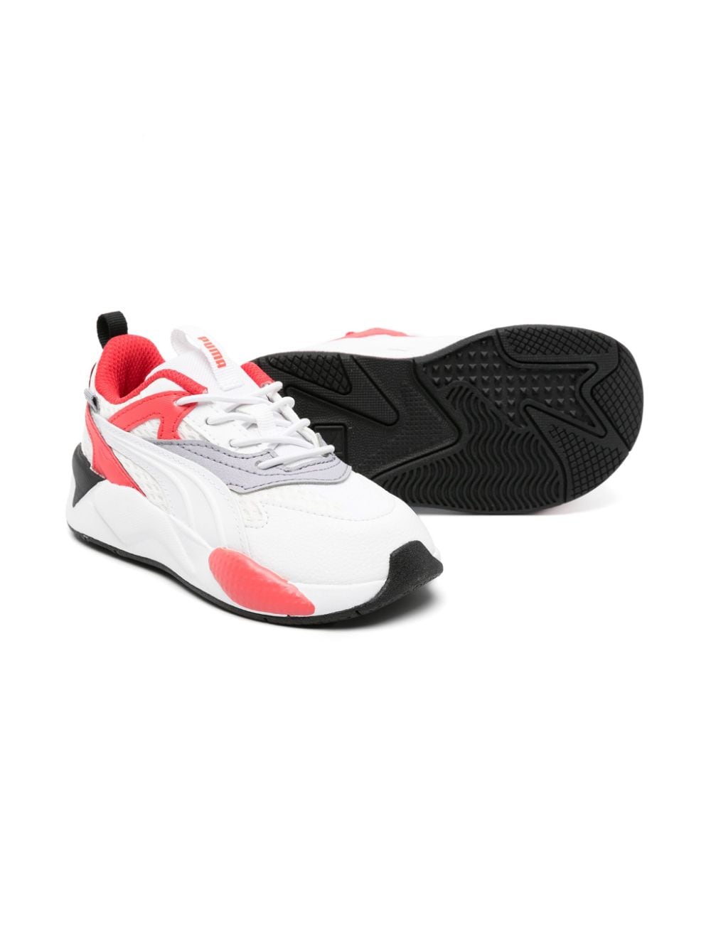 Puma Kids RS-X Efekt sneakers met vlakken - Wit