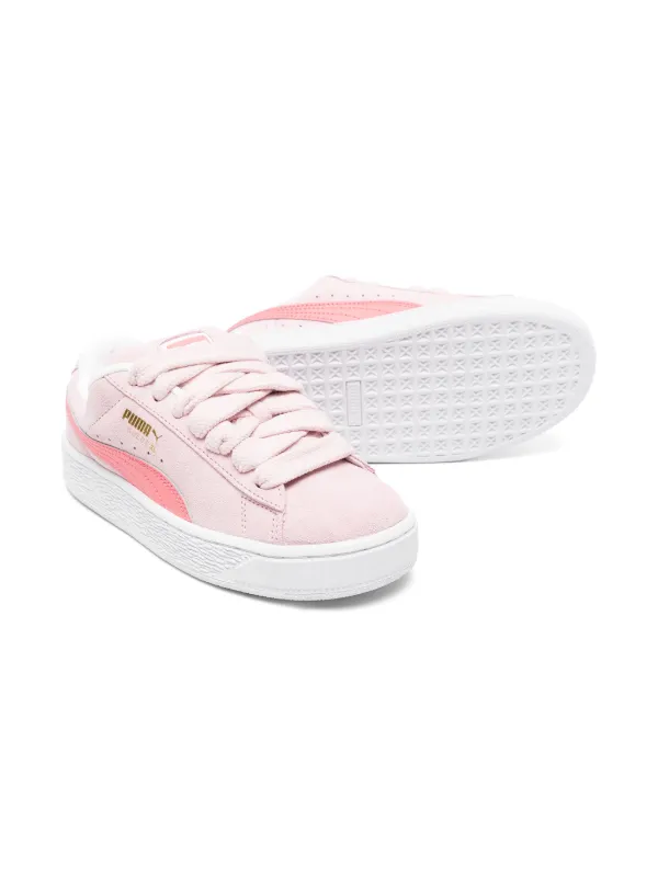 Puma Kids XL Suede Sneakers Pink FARFETCH AU