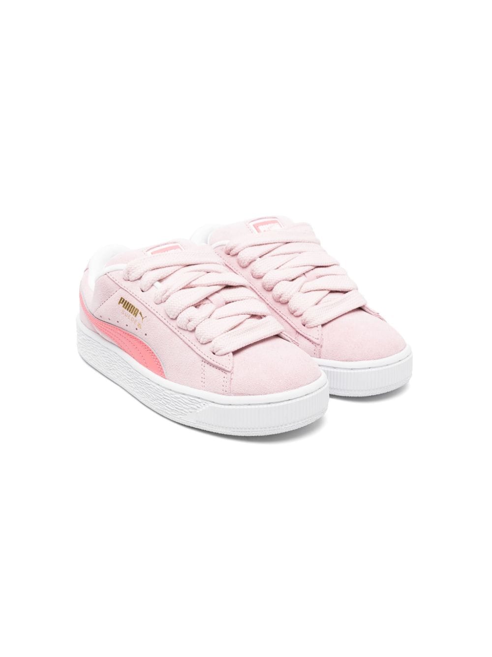 Puma Kids XL suede sneakers Pink
