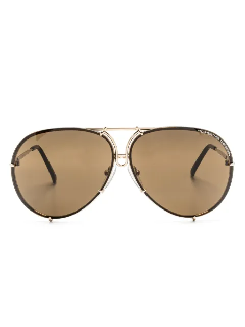 Porsche Design P8478 pilot-frame sunglasses