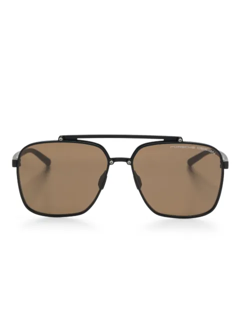 Porsche Design square-frame sunglasses