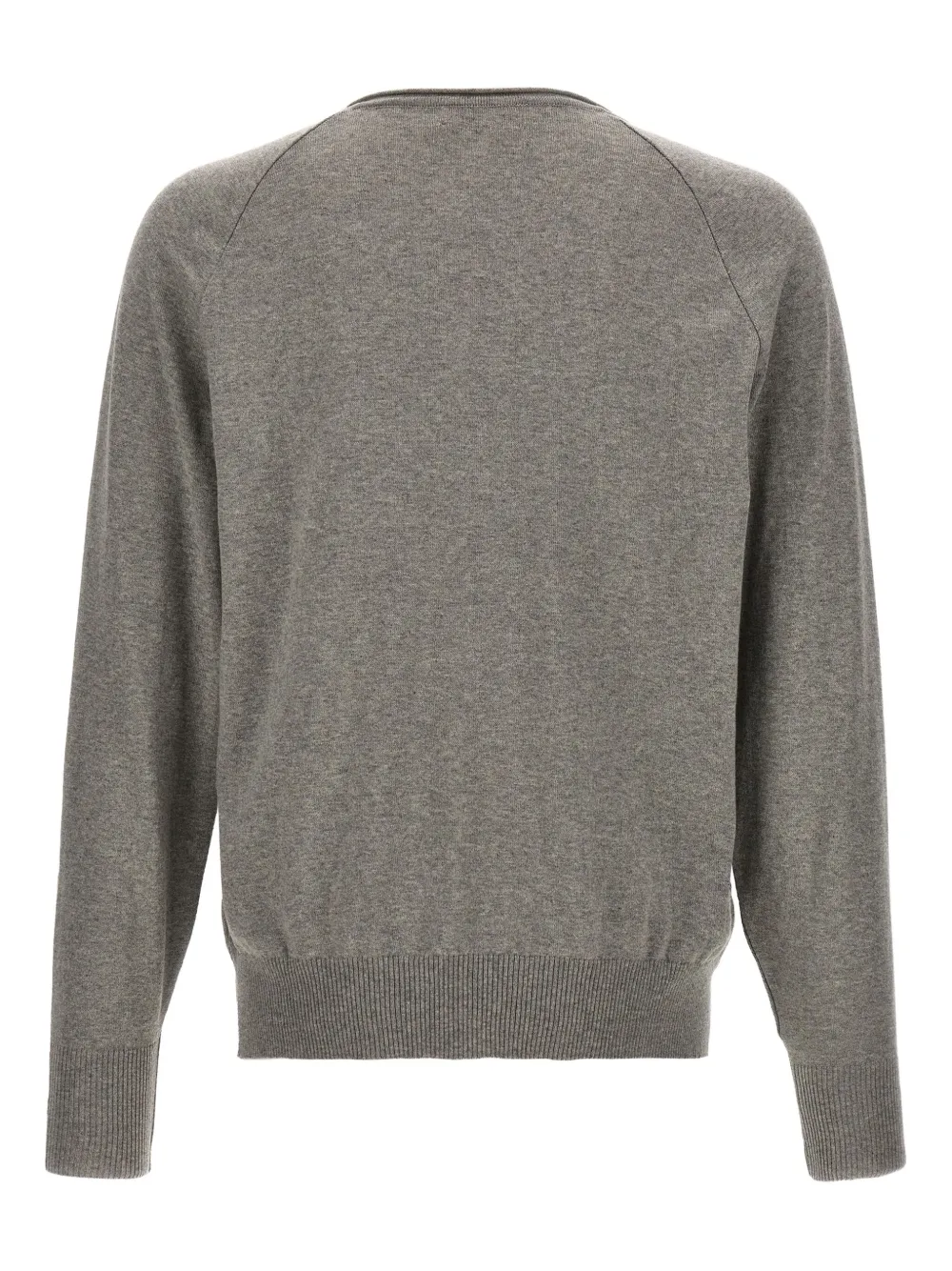 Ma'ry'ya V-neck raglan-sleeve sweater - Grijs