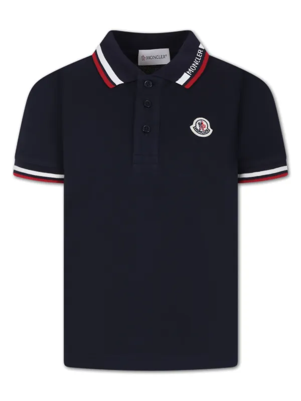 トップス MONCLER navy polo shirt 22557819_52549408_600.jpg