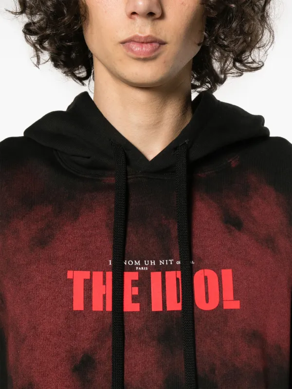 パーカー・フーディ IH NOM UH NIT SS24 'The Idol' hoodie (NMS24222 009) Ih Nom Uh Nit The Idol Cotton Hoodie | Black | FARFETCH