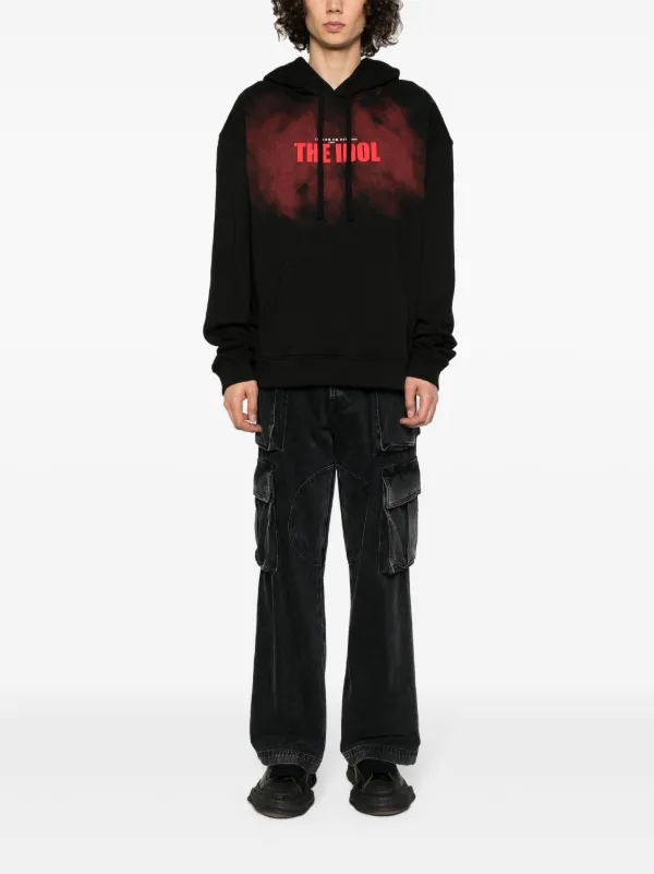 パーカー・フーディ IH NOM UH NIT SS24 'The Idol' hoodie (NMS24222 009) Ih Nom Uh Nit The Idol Cotton Hoodie | Black | FARFETCH