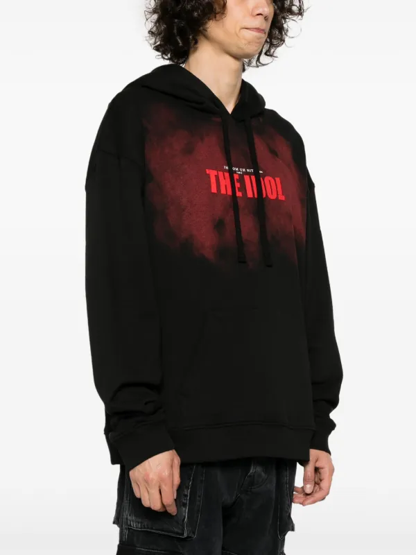 Ih Nom Uh Nit The Idol Cotton Hoodie | Black | FARFETCH UK