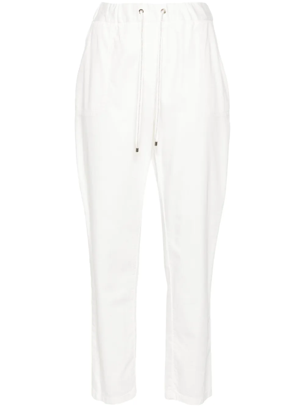 Lorena Antoniazzi Mid-rise Straight Jeans In White