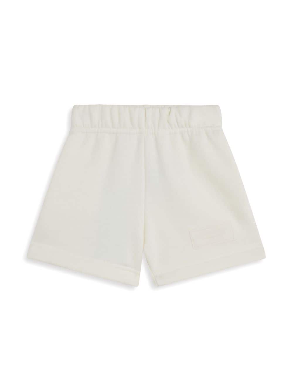 The Giving Movement Kids' Cotton-blend Track Shorts In White