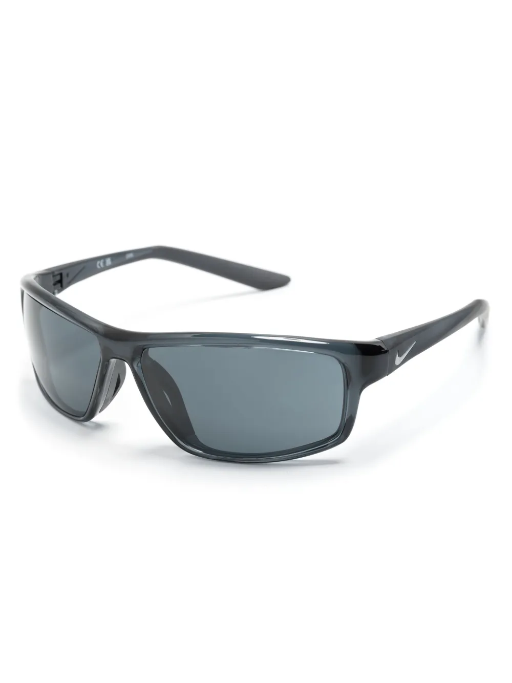 Nike Rabid 22 Rectangle-frame Sunglasses In 黑色