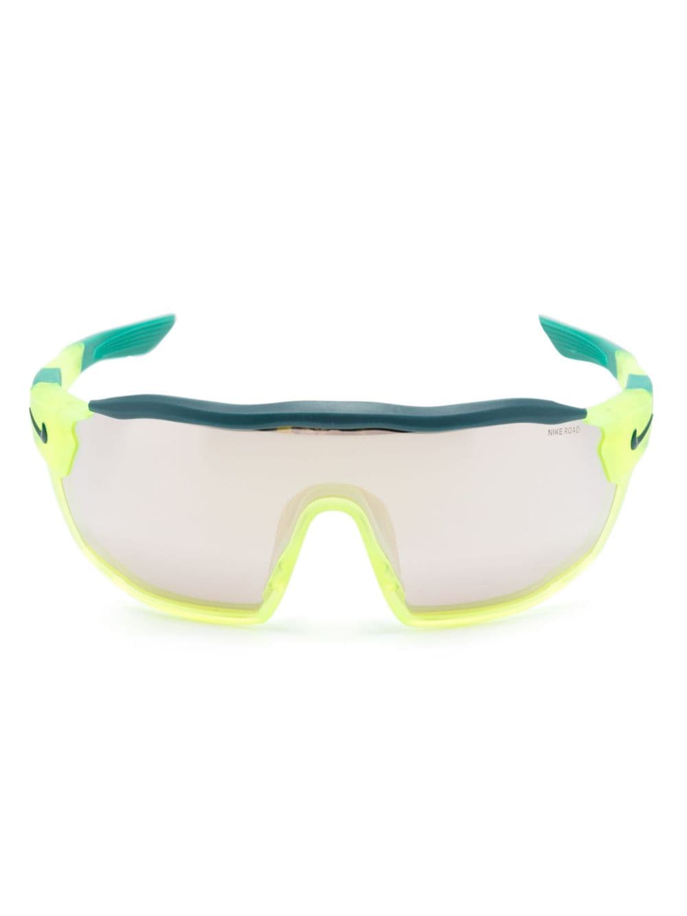 Nike Show X Rush Pilot-frame Sunglasses In 绿色