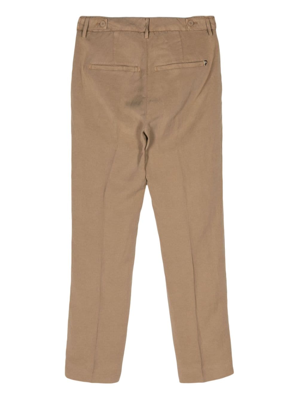 Shop Dondup Ariel Tapered Trousers In Neutrals