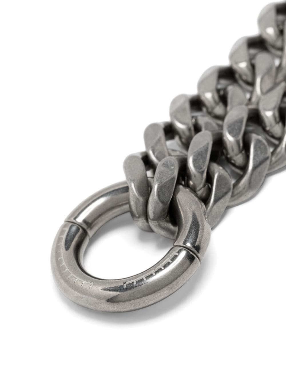Shop Random Identities Circular-pendant Chain Necklace In Silber