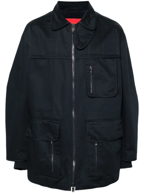 Ferrari quilted cargo coat