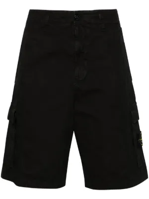LEMAIRE ツイル バミューダショーツ | ブラック | FARFETCH JP