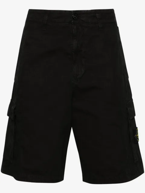 Stone Island short en coton à poches cargo