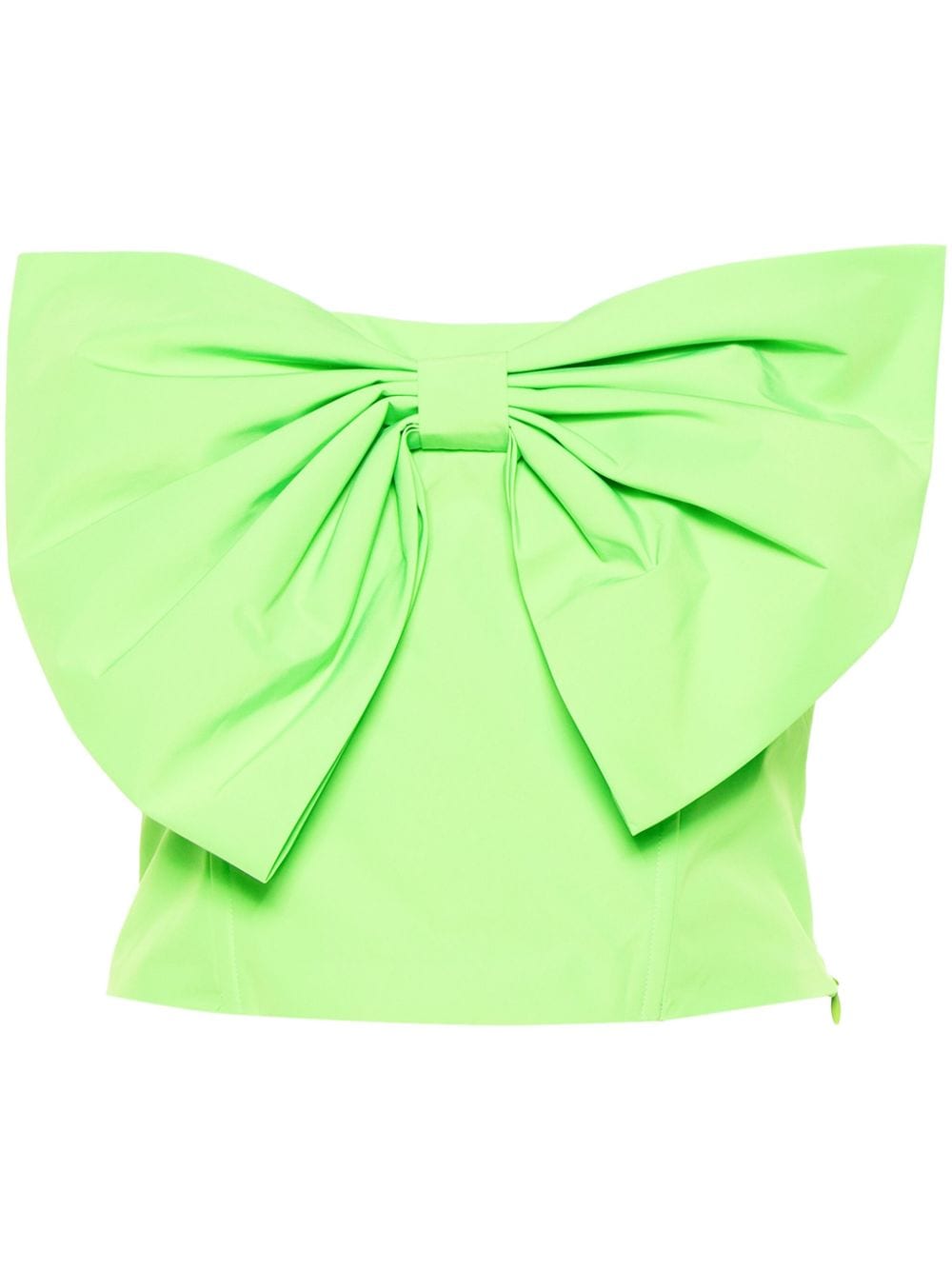 essentiel antwerp bow-detail top - vert