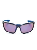 Nike Windtrack Run E rectangle-frame sunglasses - Blue