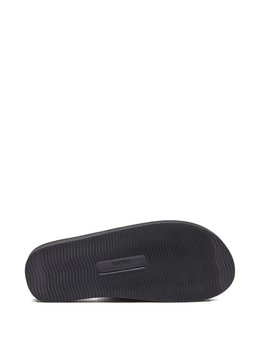 Suicoke triple-strap patterned sandals Black