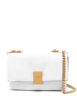 Balmain カラーブロック ショルダーバッグ | ホワイト | FARFETCH JP