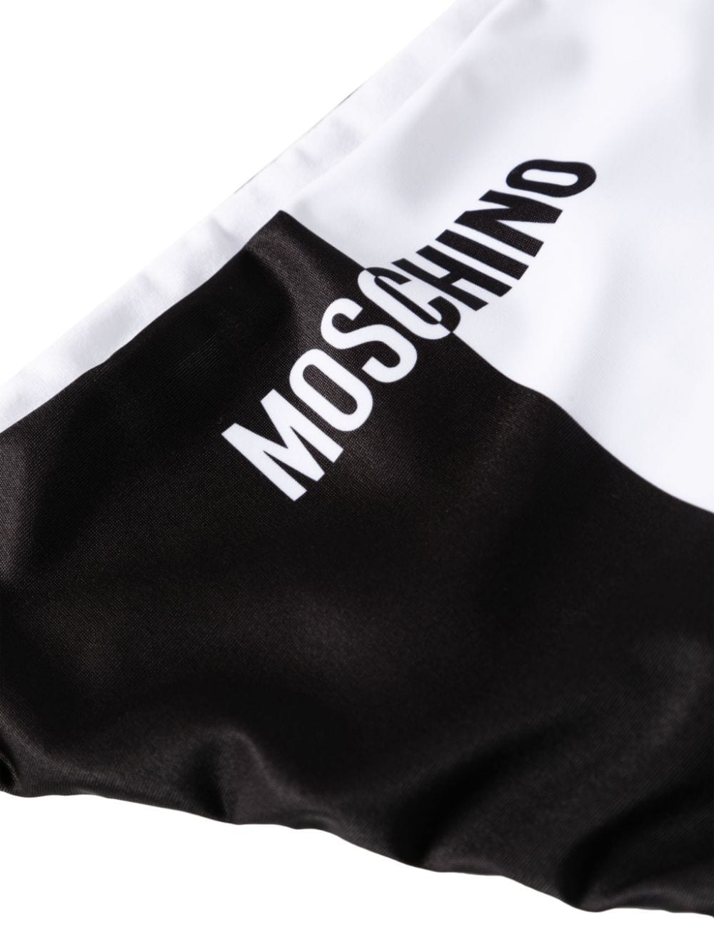 Moschino Bikinislip met logoprint Zwart