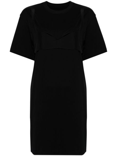 round-neck cotton dress