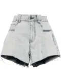 JNBY logo-patch cotton shorts - Blue