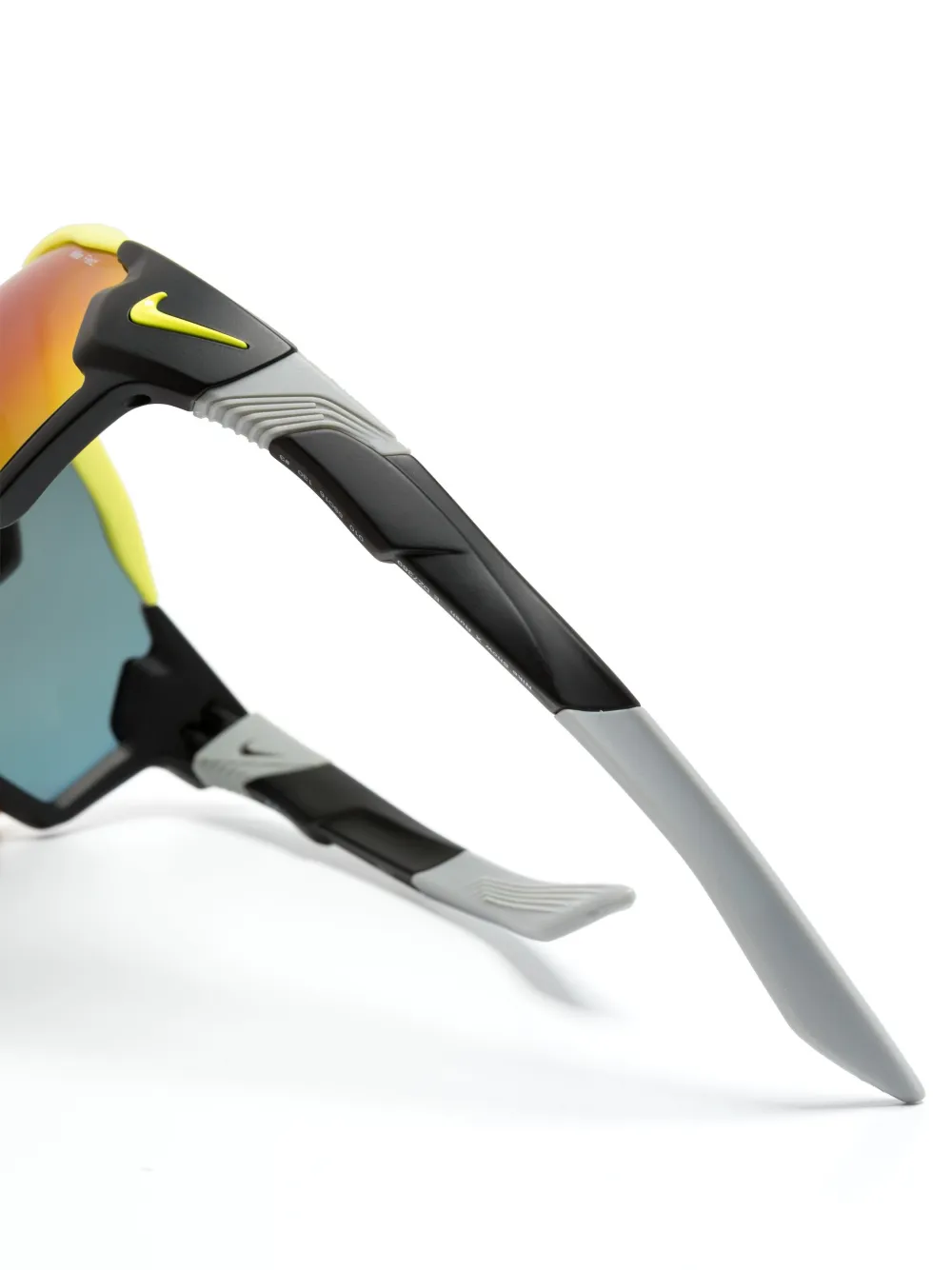 Nike Show X Rush Shield-frame Sunglasses In 黑色