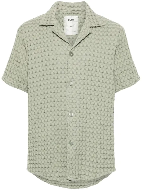 OAS Company Cuba camp-collar shirt