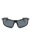 Nike Windtrack Run rectangle-frame sunglasses - Black