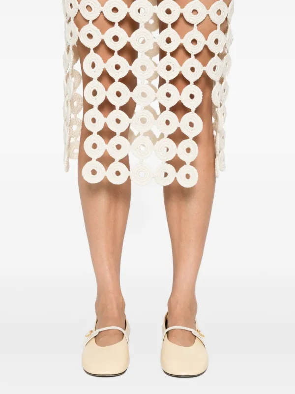 Wales Bonner クロシェニットスカート