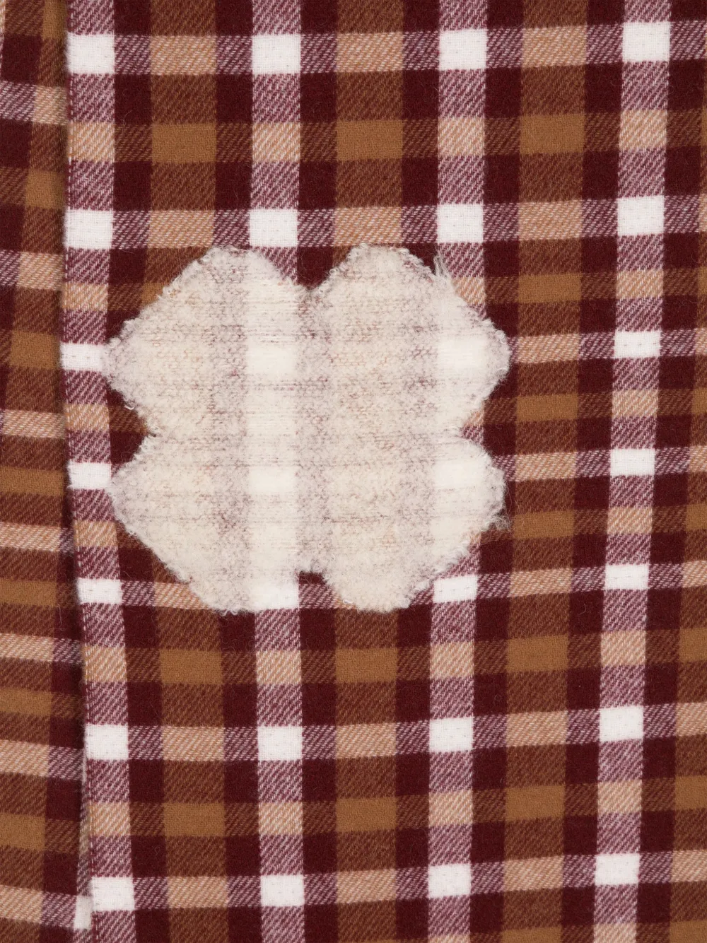 Henrik Vibskov écharpe à motif de croix | Homme | Image 2