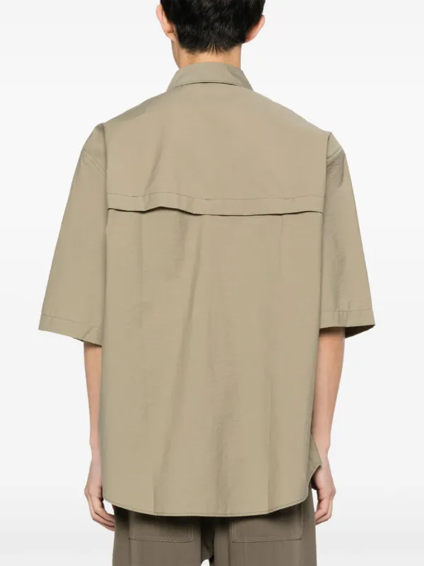 LEMAIRE ショートスリーブ シャツ | グリーン | FARFETCH JP