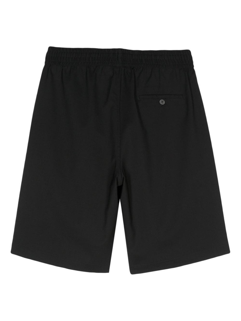 Shop Neil Barrett Jordan Bermuda Shorts In Black
