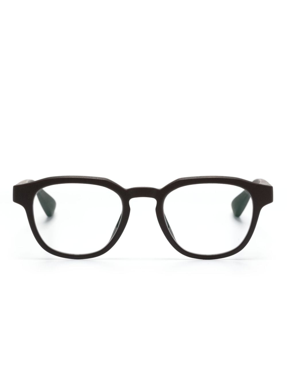 Mykita Bellis Square-frame Glasses In Braun