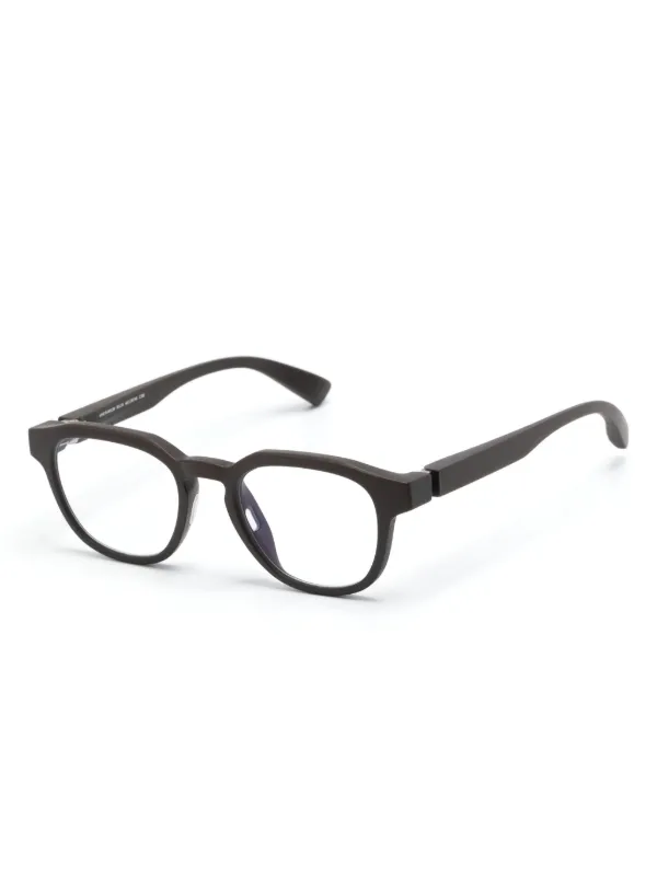 Mykita Bellis スクエア眼鏡フレーム | ブラウン | FARFETCH JP