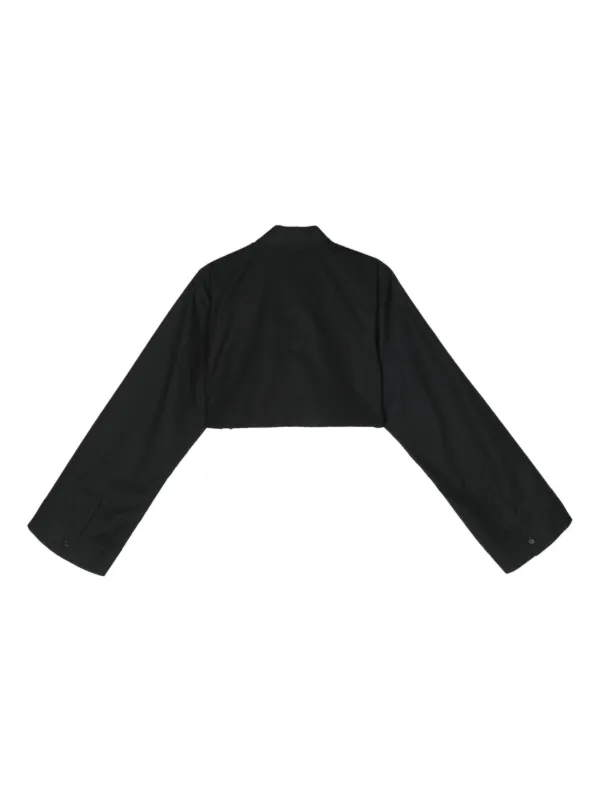 Noir Kei Ninomiya ボウタイ シャツ | ブラック | FARFETCH JP