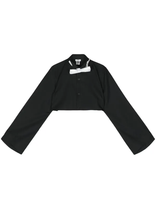 noir kei ninomiyaボウタイカットソー noir kei ninomiyaボウタイカットソー