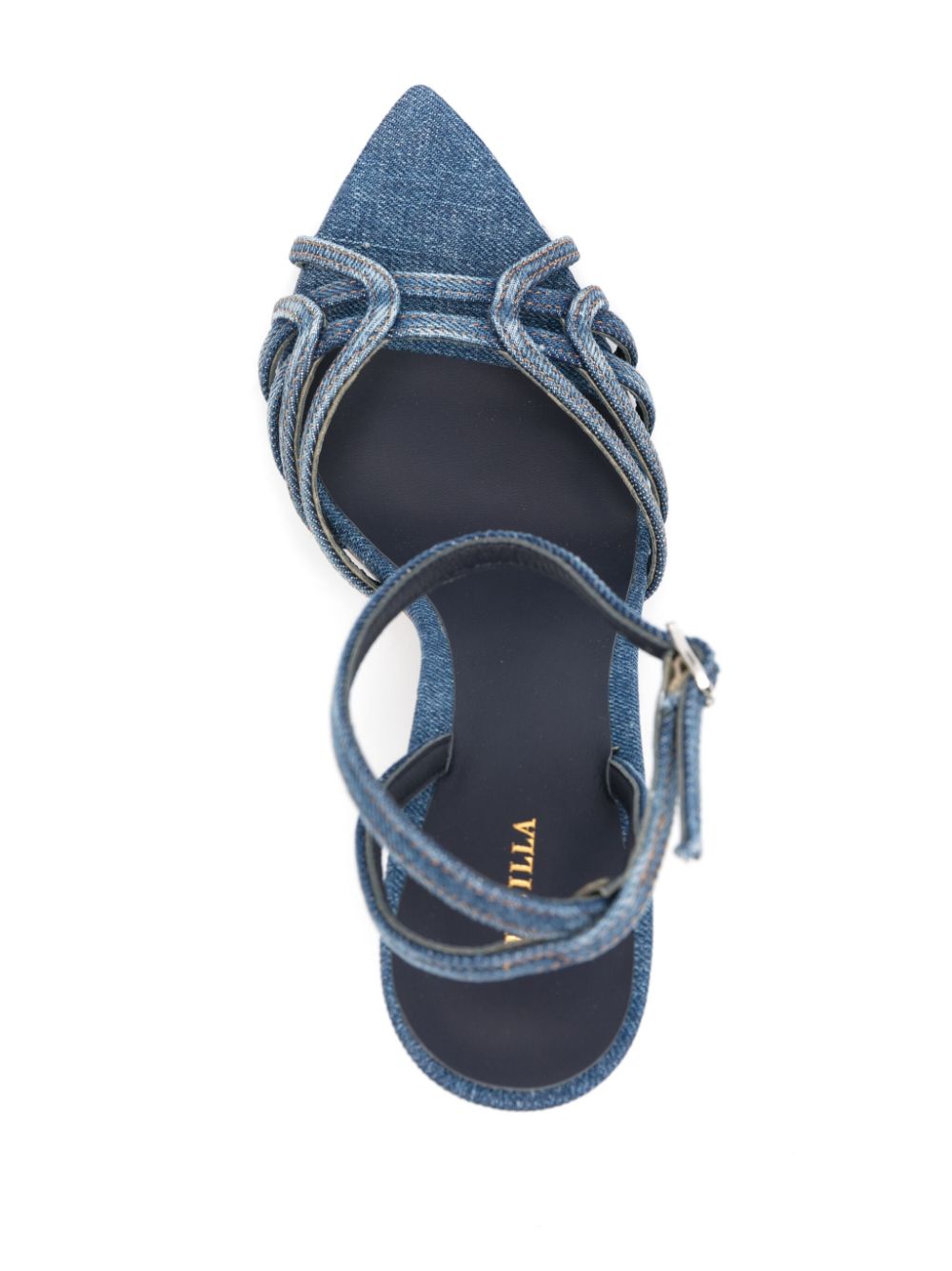 Le Silla 90mm denim sandals Women