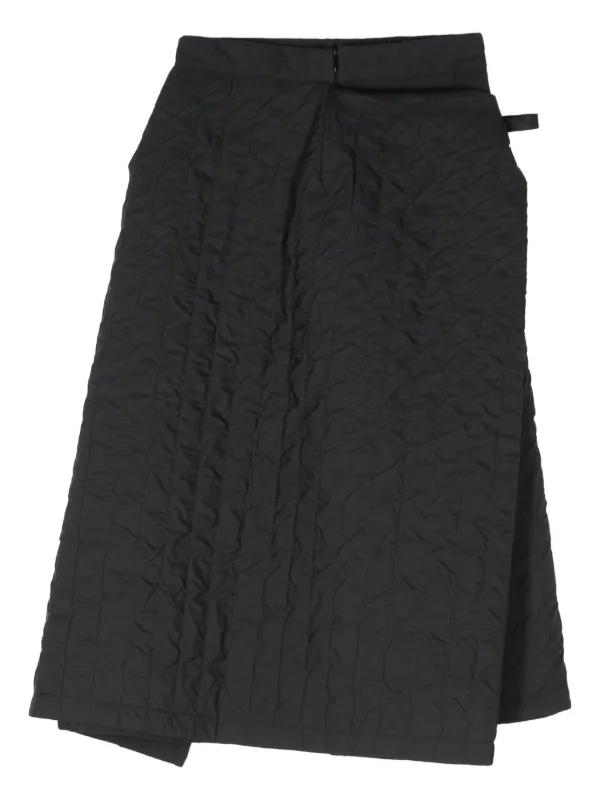 Henrik Vibskov Bind Midi Skirt | Black | FARFETCH