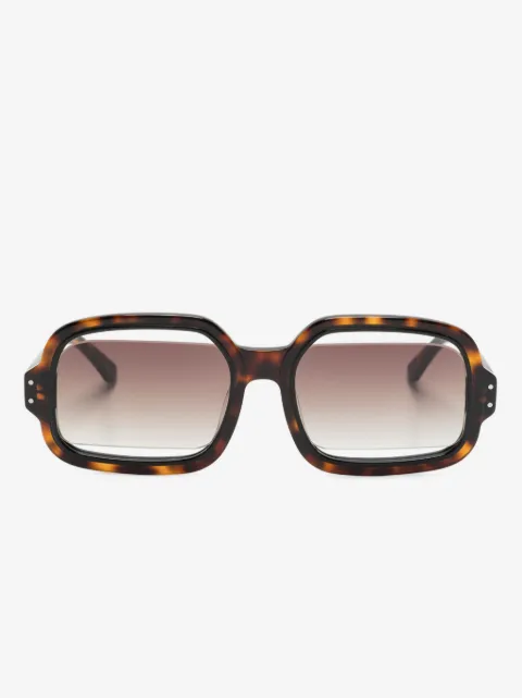 Henrik Vibskov Olga rectangle-frame sunglasses