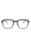 Mykita Garland square-frame glasses - Black