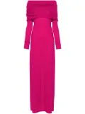 Balenciaga stretch-design maxi dress - Pink