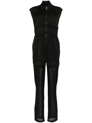 オールインワン・サロペット PINKO Woman Jumpsuits Black 104884A213 Z99 PINKO Women's Elegant Jumpsuits and Dungarees → Shop Them
