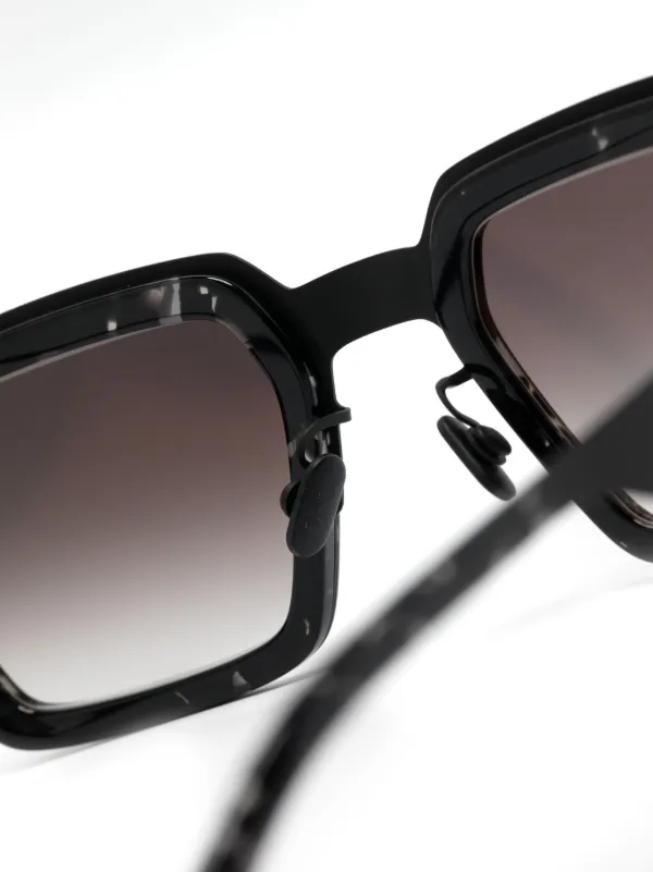mymy　BK Mykita Lennon square-frame Sunglasses | Black | FARFETCH