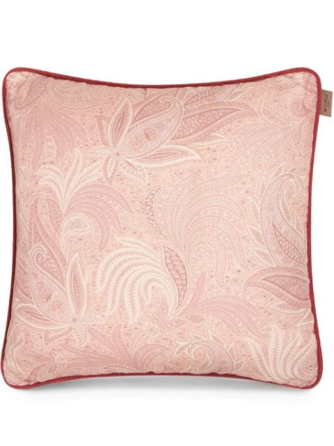 ETRO Pegaso-embroidery cushion (45cm x 45cm)