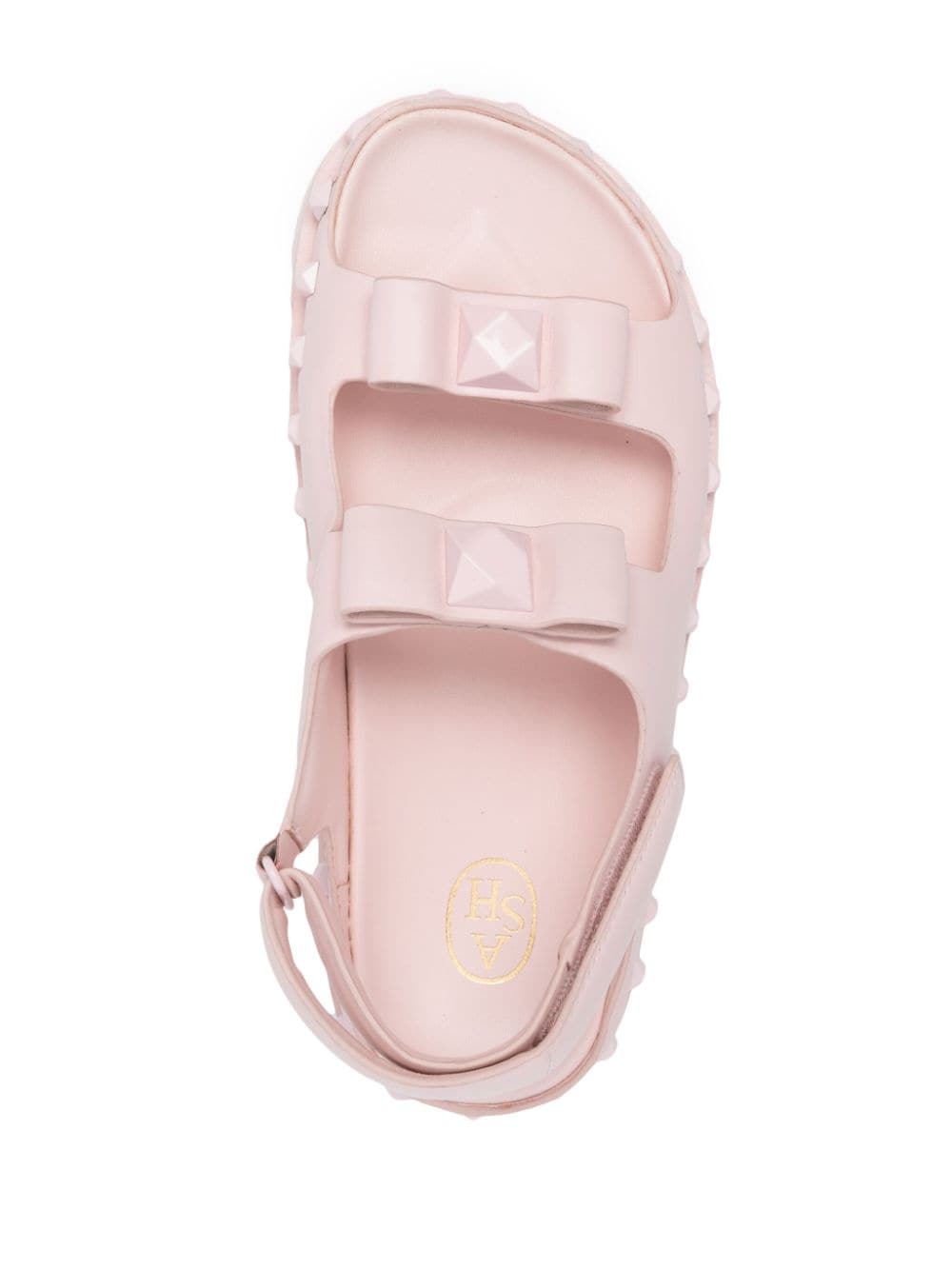 Shop Ash Ursula Leather Sandals In Pink