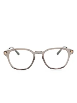Gentle Monster Zin Brc9 square-frame Glasses | Green | FARFETCH