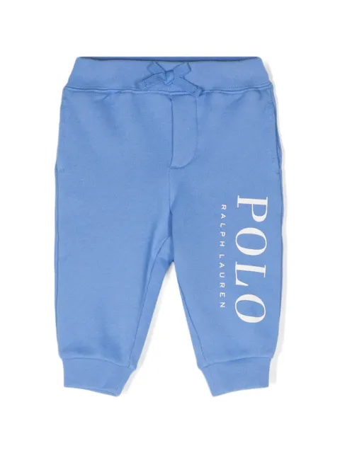 POLO RALPH LAUREN KIDS logo-print track trousers