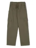 DONDUP KIDS tapered-leg trousers - Green